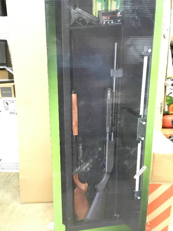 lot 66 image: Stack-On PWS-1555 Long Gun Wall Safe with Electronic Lock