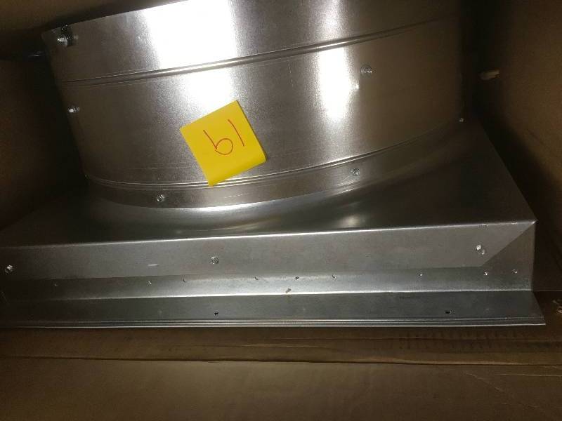 lot 19 image: Commercial  Maxxair 24 Inch Heavy Duty Exhaust Fan not used