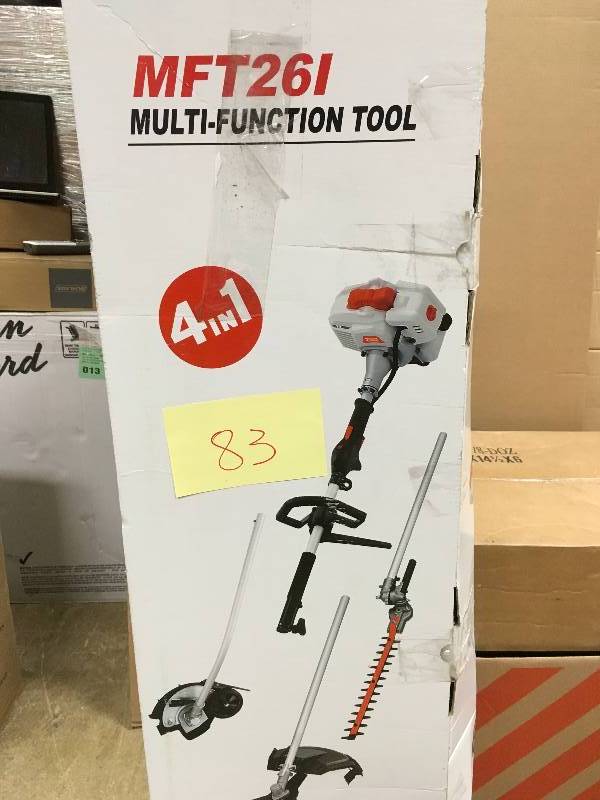 MFT261 26CC 2 Cycle 4 In 1 Multi Tool With Grass Trimmer Attachment ...