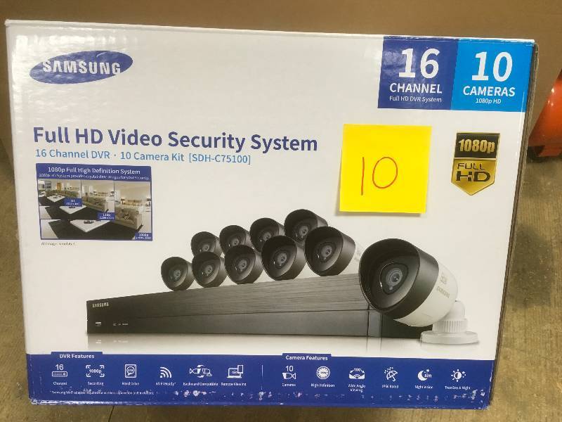 lot 10 image: Samsung SDH-C75100 16 Channel 1080p Full HD DVR Video