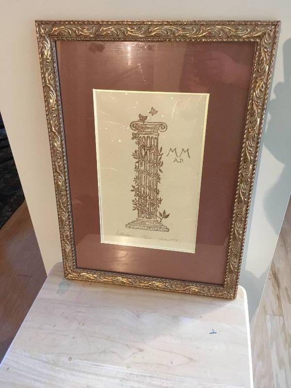 lot 37 image: Framed Limited Edition Print Luhrs
