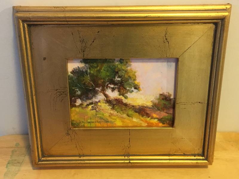 lot 38 image: Original Oil Painting Jean Johnson Ranstrom