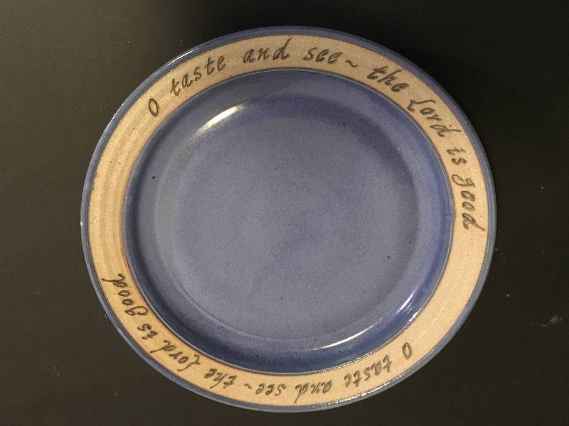 lot 66 image: Hand Made Pottery Plate