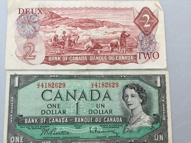 lot 7B image: Canada Currency & Coins