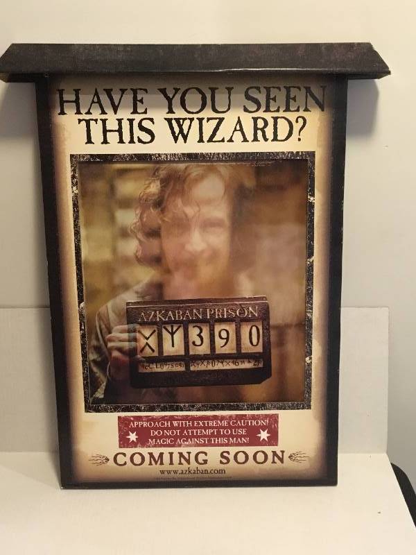 lot 10 image: Harry Potter Movie Theater Advertising