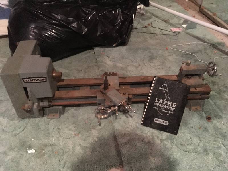 lot 159 image: Craftsman Lathe