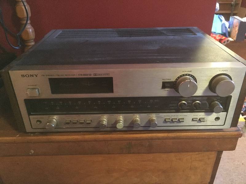 lot 188 image: Sony Receiver - STR-6800 SD