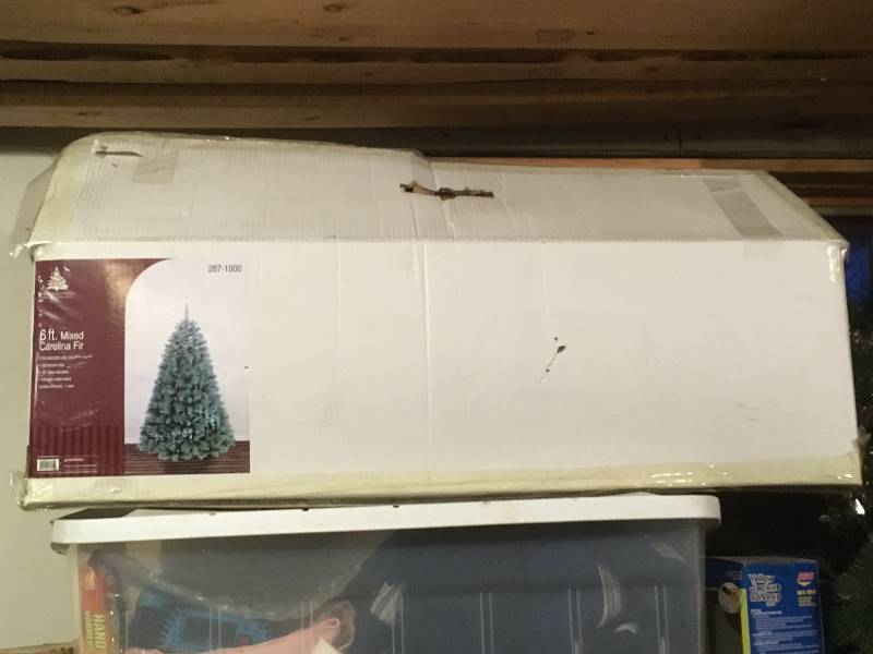 lot 209 image: 6 Artificial Tree - Mixed Carolina Fir