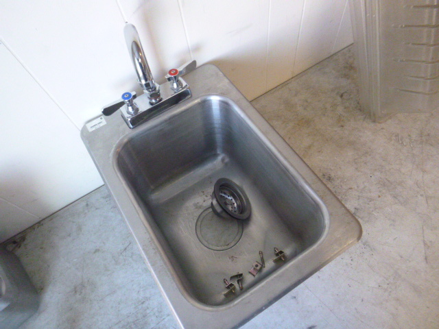 lot 20 image: Advance Tabco Stainless Steel Sink