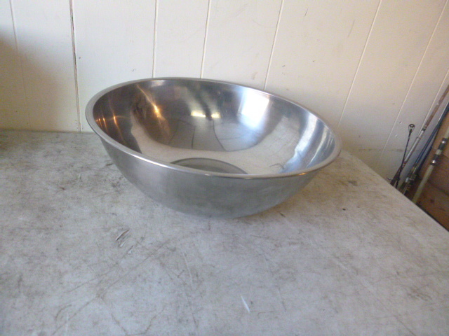 lot 25 image: Stainless Steel Bowl