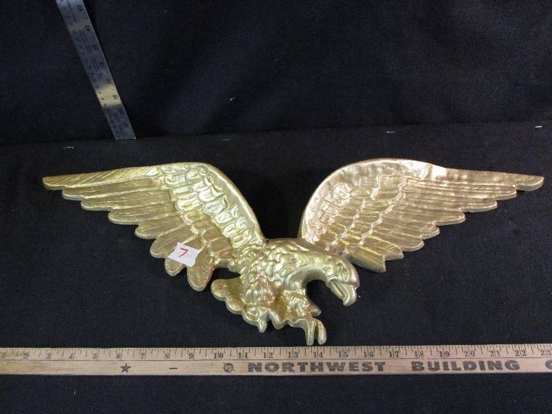 lot 7 image: Metal Eagle