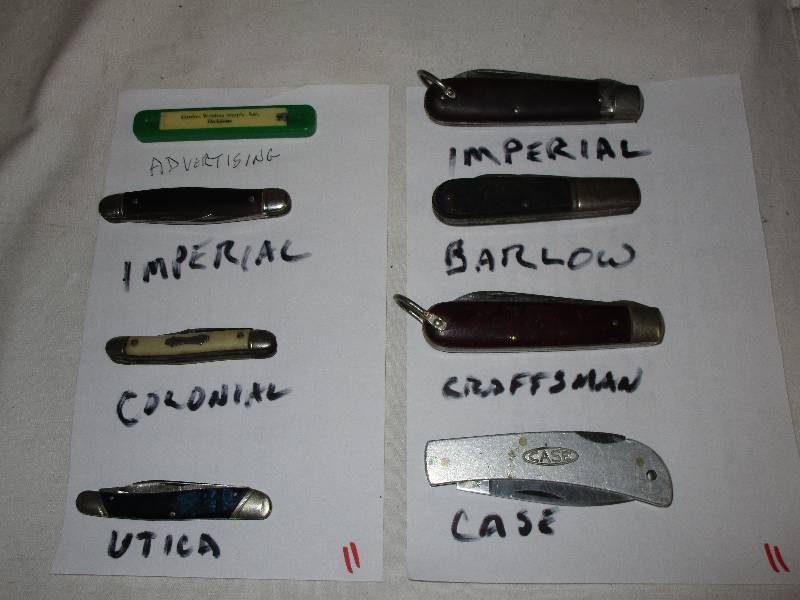 lot 11 image: Pocket Knives