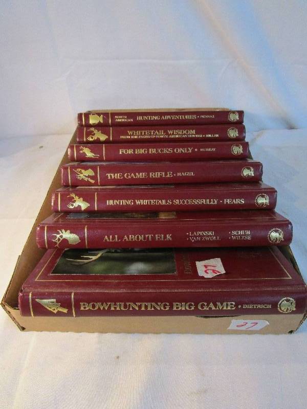 lot 27 image: North American Hunting Club Books