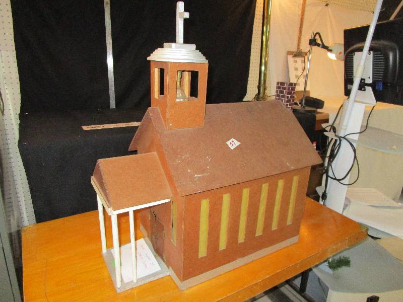 lot 57 image: Church Replica