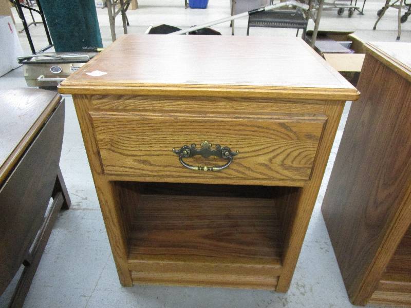 lot 80 image: Night Stand (80 and 81 match)