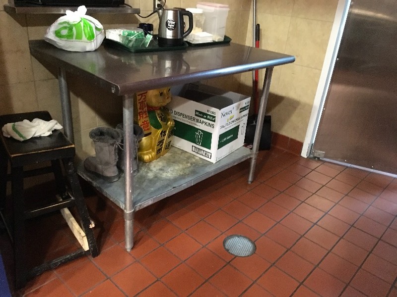 4FT Long Stainless Steel Table