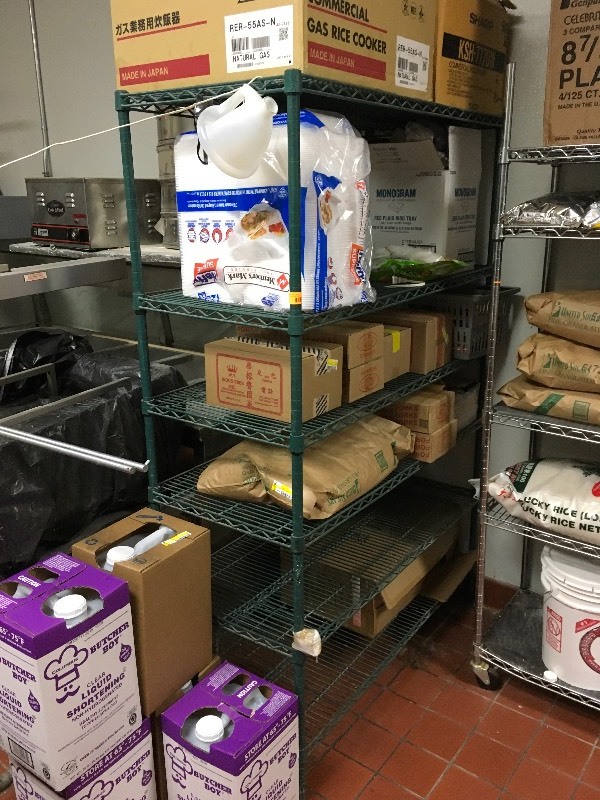 NSF Shelving w4 Shelves