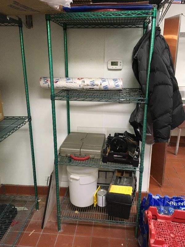 NSF Shelving w4 Shelves