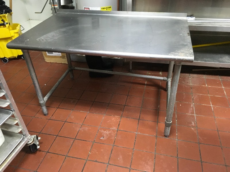 4 FT Stainless Steel Table