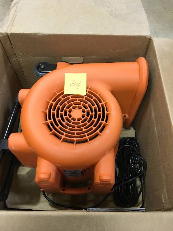 lot 24 image: Ridgid 3 Speed Air Mover not used