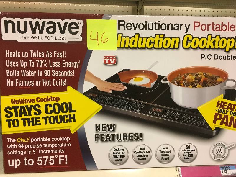 lot 46 image: NUWAVE INDUCTION COOKTOP PIC DOUBLE NOT USED