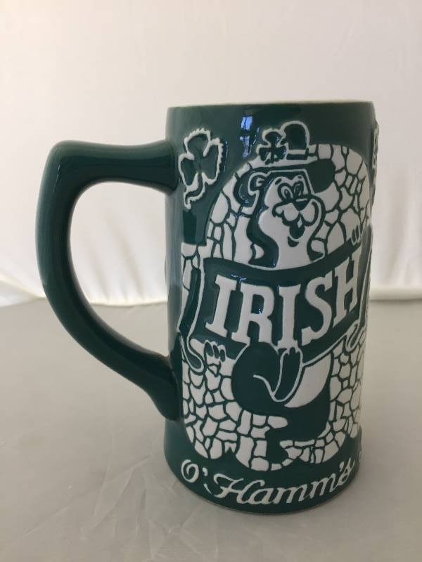 lot 9 image: Hamms Beer IRISH Stein