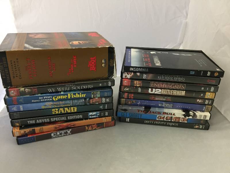 lot 51 image: 20 DVDs