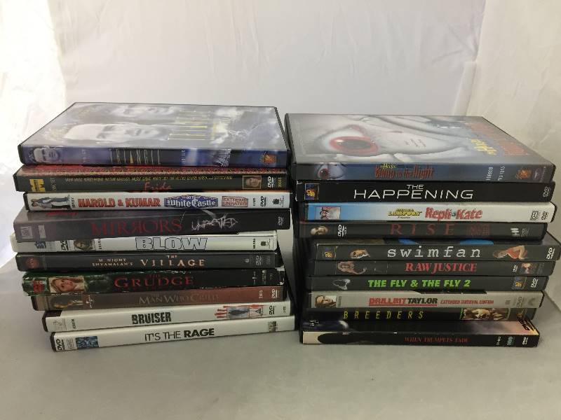 lot 53 image: 20 DVDs
