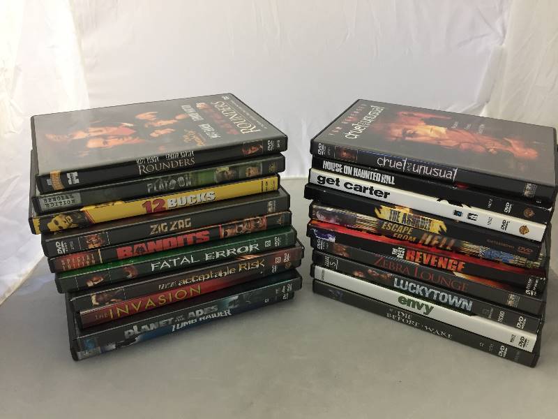 lot 54 image: 20 DVDs