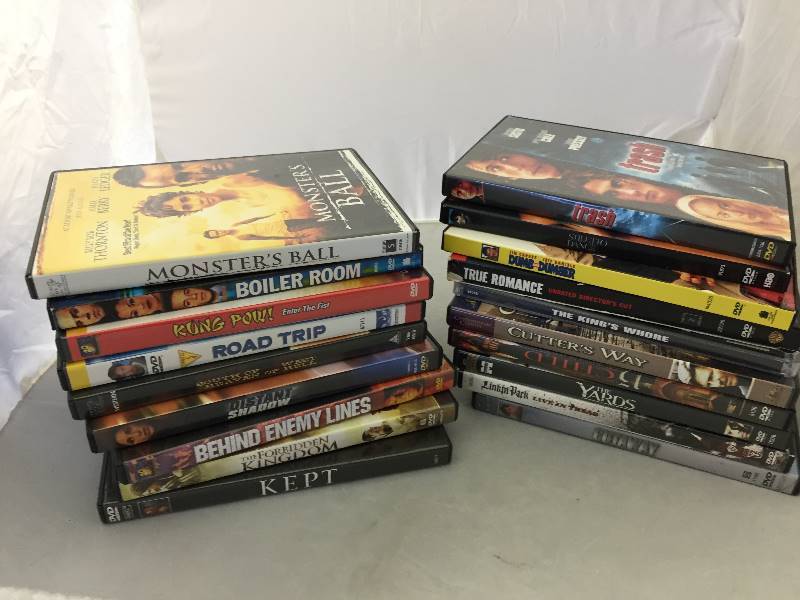 lot 55 image: 20 DVDs
