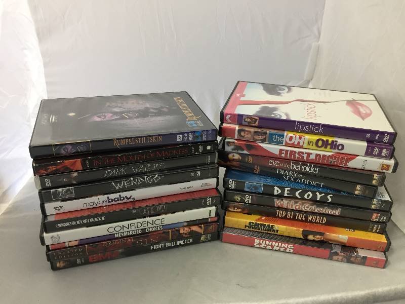 lot 62 image: 20 DVDs