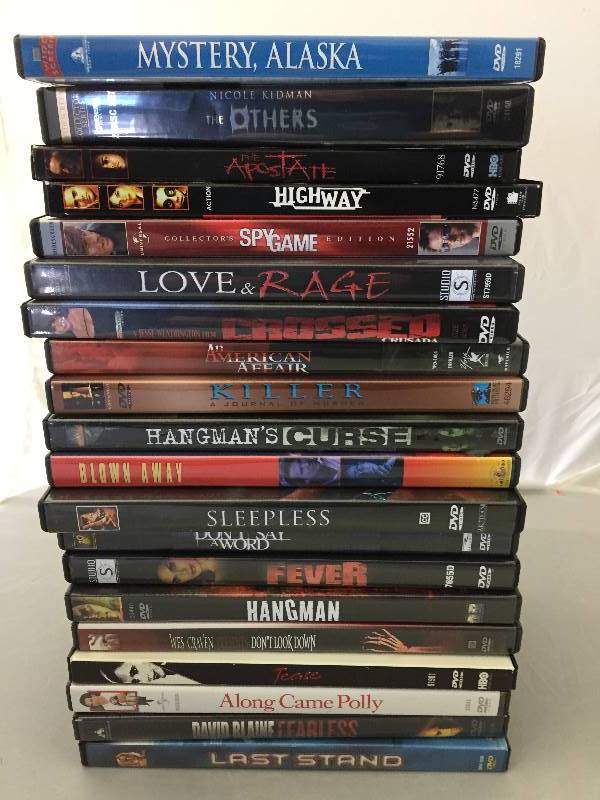 lot 60 image: 20 DVDs