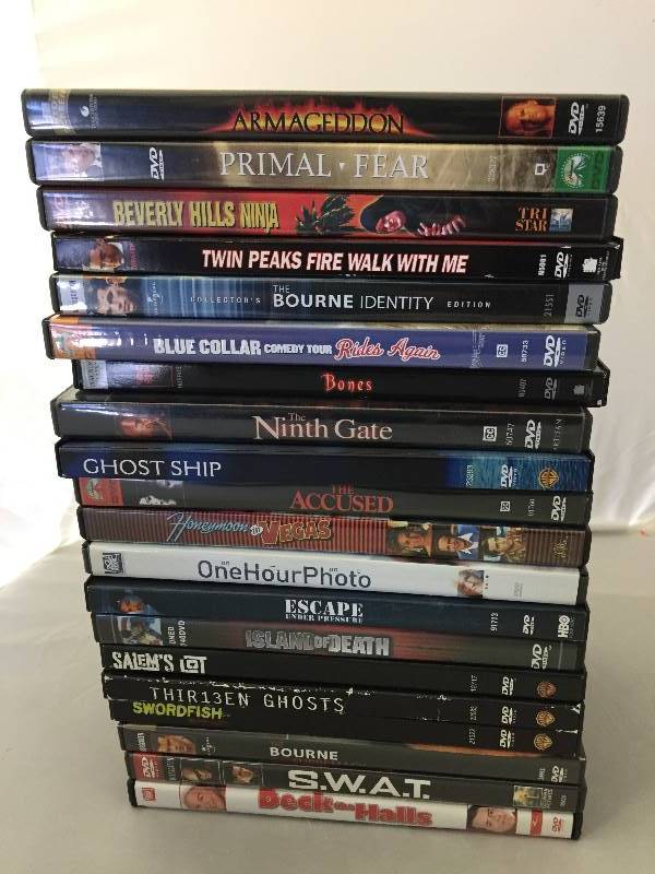 lot 59 image: 20 DVDs
