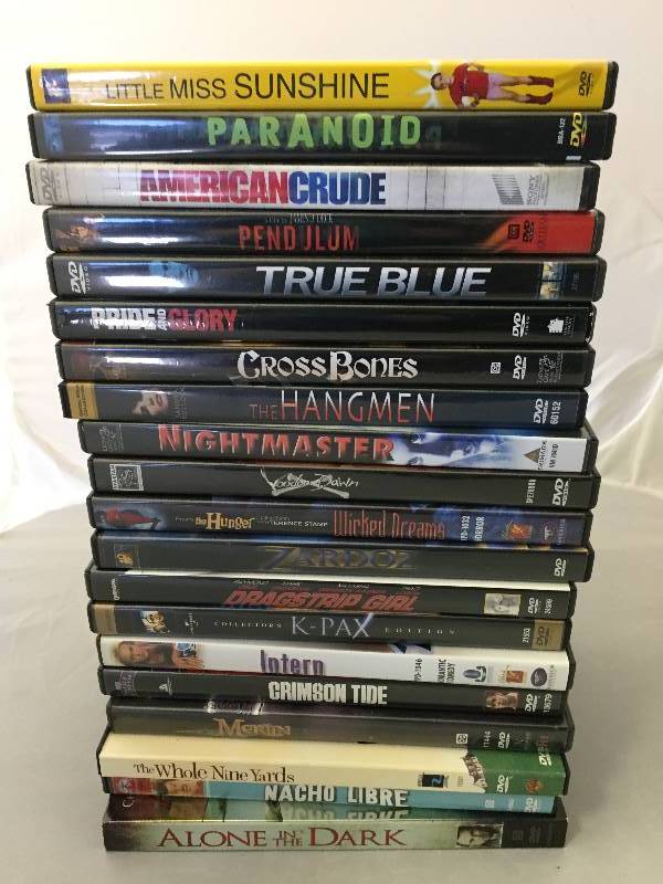 lot 58 image: 20 DVDs
