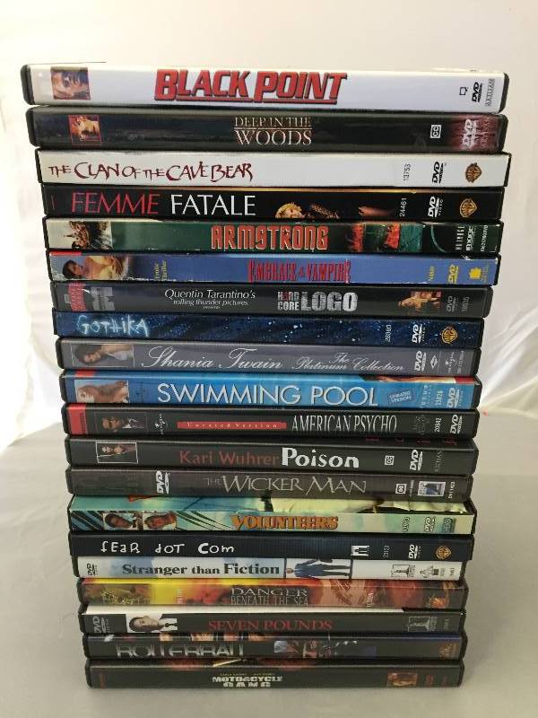 lot 57 image: 20 DVDs