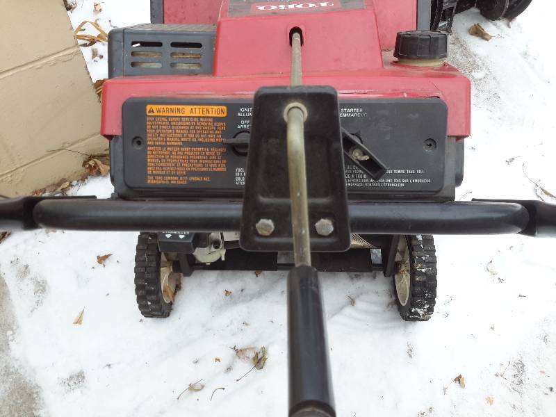 Toro Snowblower CCR 2500 E GTS Seadoo, Pontoon/Trailer,