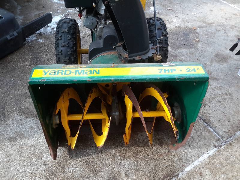 Yardman discount 7hp snowblower