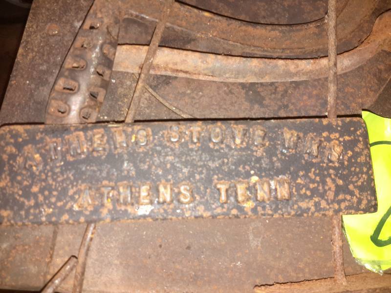 lot 23 image: Vintage Wood Stove.. Athens Stove works.