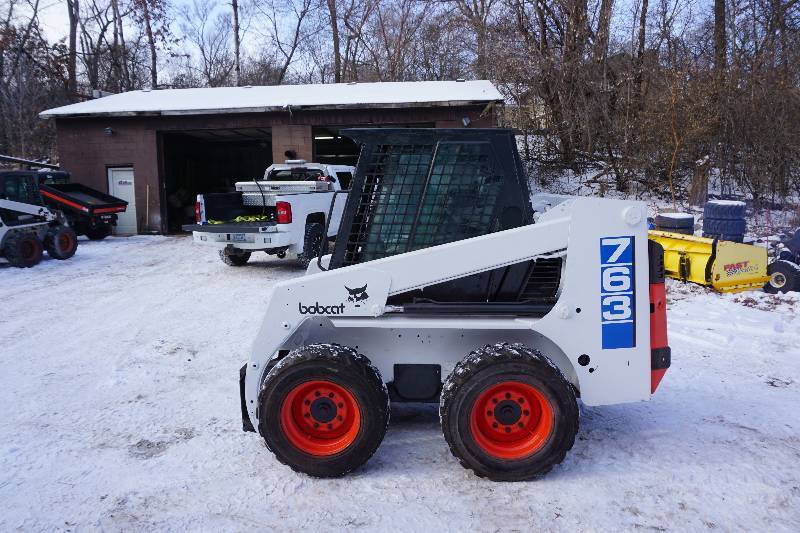 1998 Model Bobcat 763 Skid Loader Skid Steer