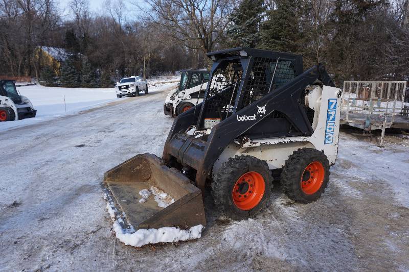 1997 Bobcat 7753 Skid Loader Skid Steer