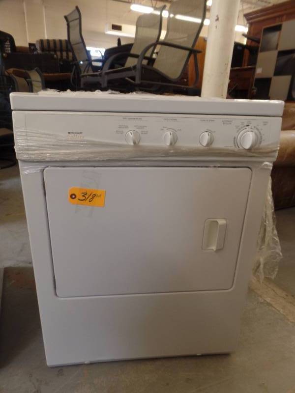 lot 318 image: FRIGIDAIRE GALLERY, HD, XLG CAP, CLOTHER DRYER