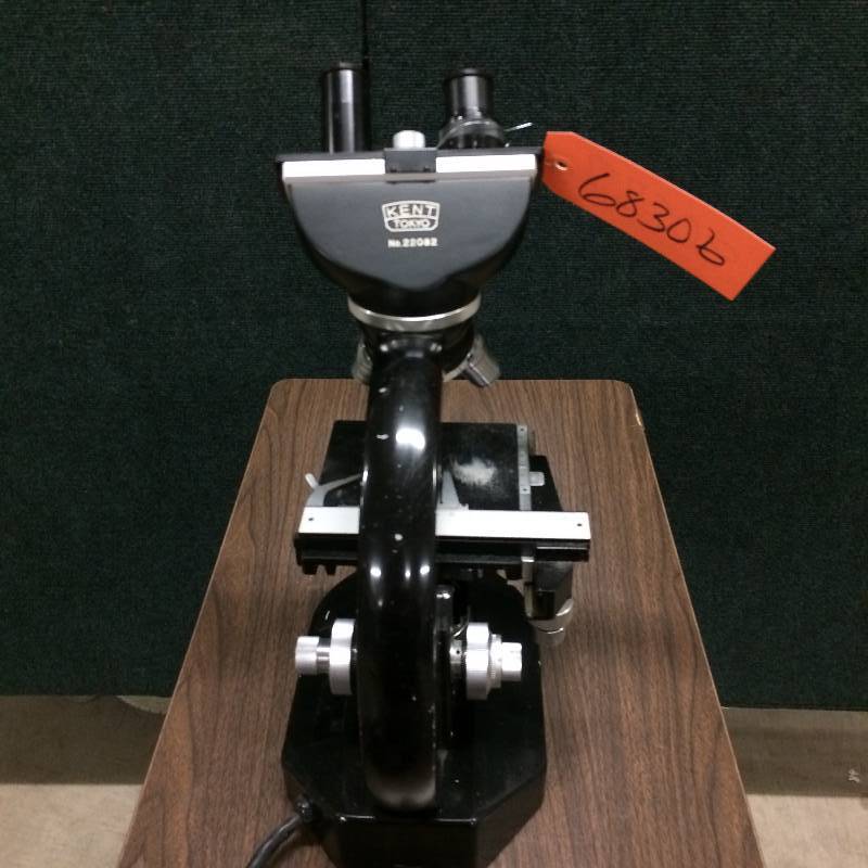 lot 25 image: Kent Tokyo ACI20V Power Binocular Microscope With 4 Objectives - Excellent Working Condition
