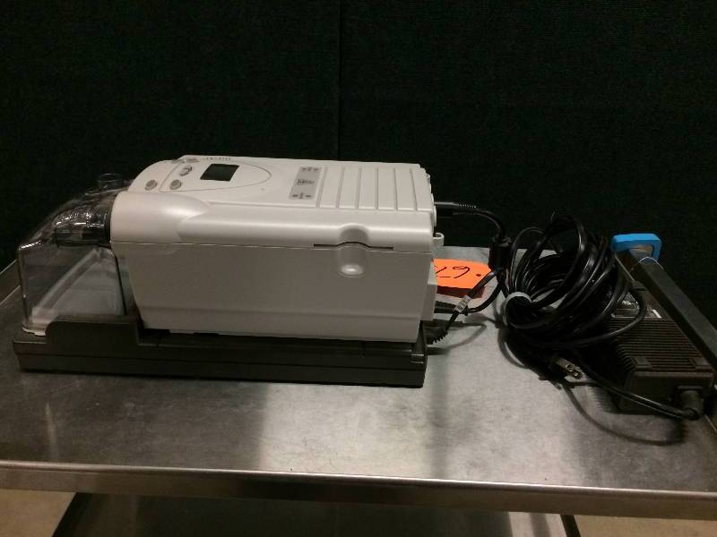 lot 60 image: Philips Respironics OmniLab Advanced Titration System Sleep Lab CPAP Remstar Heated Humidifier For COPD, obesity hypoventilation, and neuromuscular disorder patients