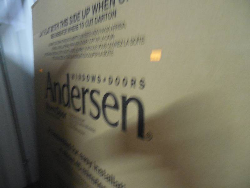 lot 19 image: Andersen 36 in. x 80 in. 3000 Series Terratone Right-Hand Self-Storing Easy Aluminum Install Storm Door