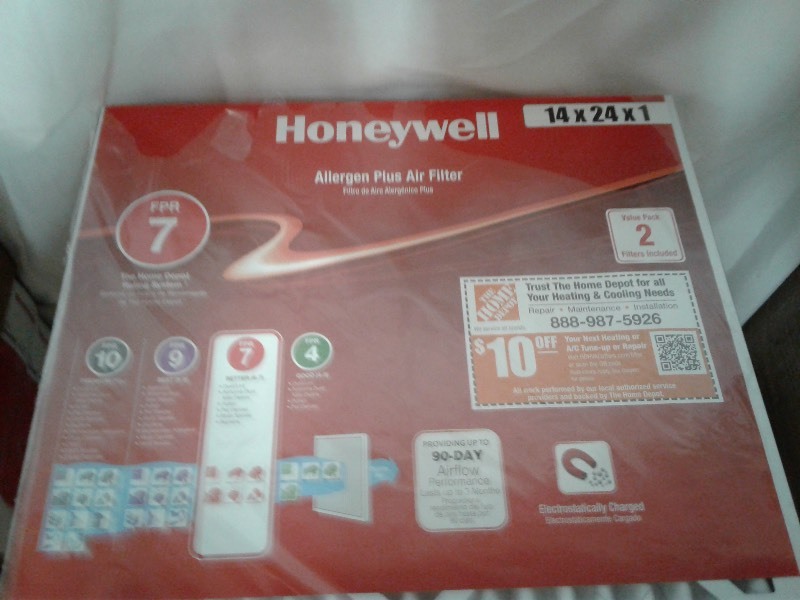 lot 8 image: 10- Honeywell Allergen Air Filter