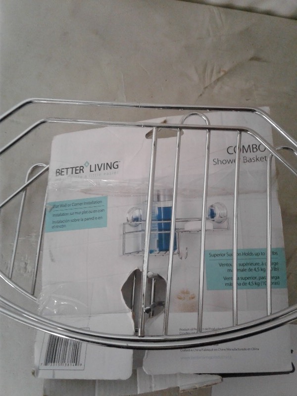 lot 85 image: 2x Better Living Combo Shower Basket