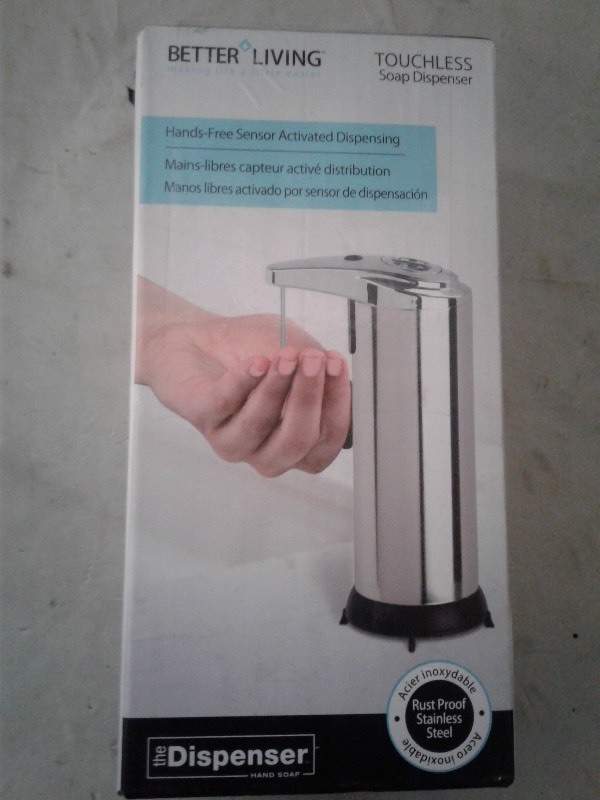lot 71 image: 2x Better Living Touches Soap Dispenser