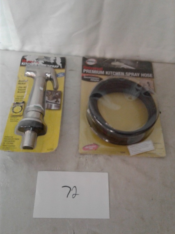 lot 72 image: Universal Kitchen Sprayer Kit