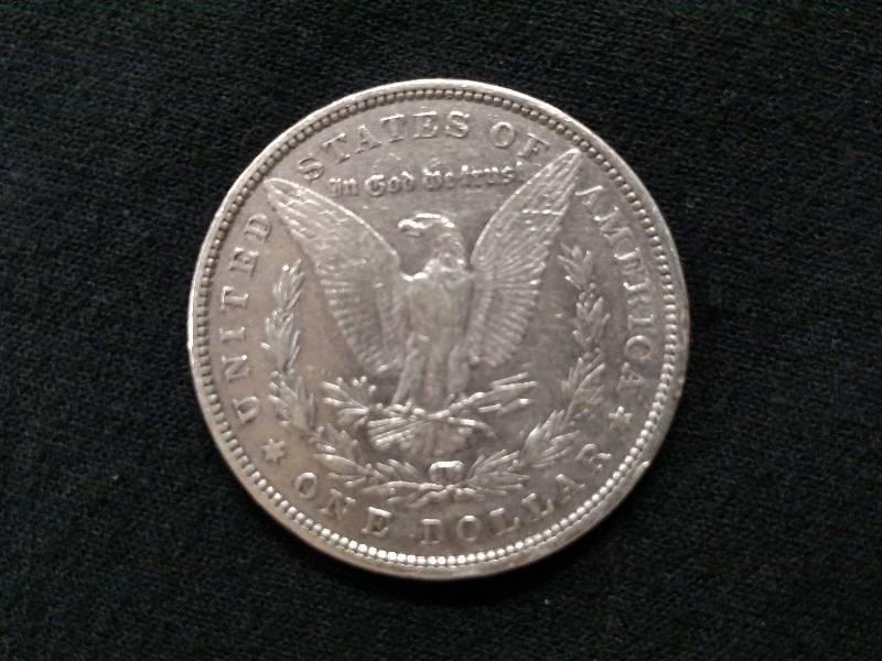 1880 Morgan Silver Dollar with Poly...