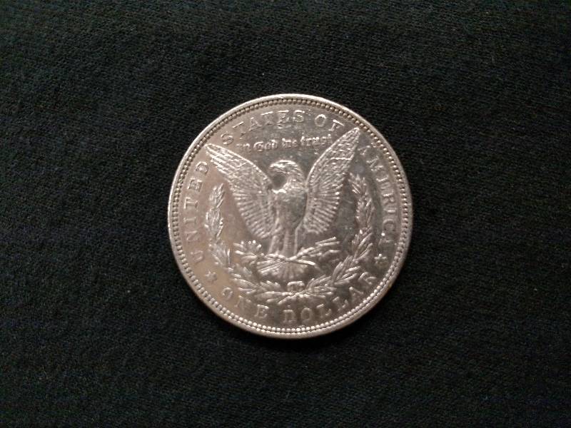 1884 Morgan Silver Dollar with Poly...